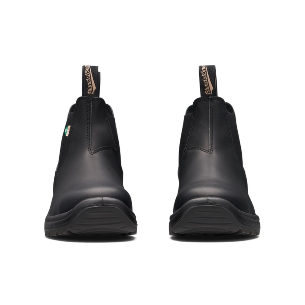 Blundstone Black Leather Work & Safety Boots #163 - Picture 2 of 3